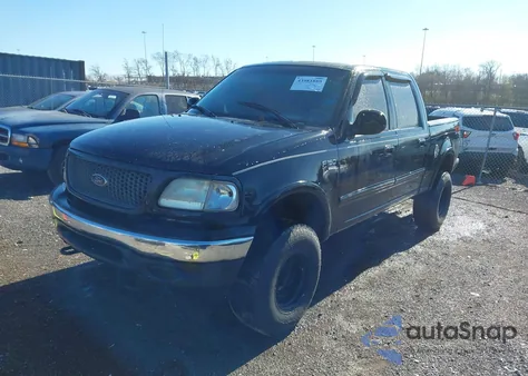 2001 Ford F-150 King Ranch Edition/Lariat/Xlt из США, поврежденный, VIN 1FTRW08L51KC31177